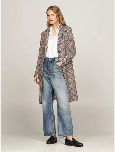 Tommy Hilfiger Wool In Casual Wovens Check