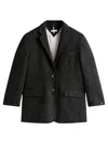 Tommy Hilfiger Wool Jacket In Gray