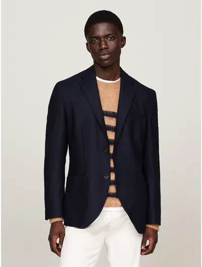 Tommy Hilfiger Wool In Navy