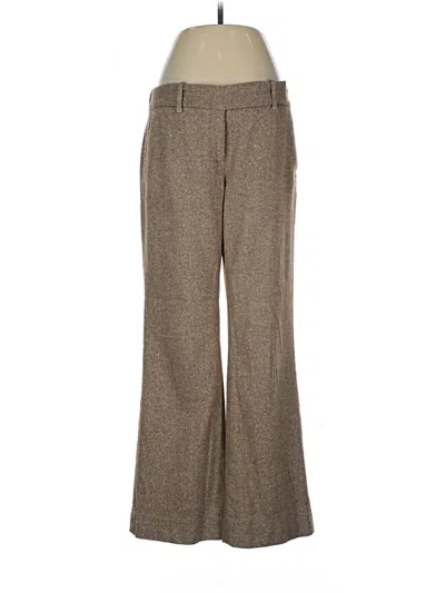 Pre-owned Tommy Hilfiger Wool Pants In Brown