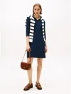 Tommy Hilfiger Wool Polo Dress In Blue
