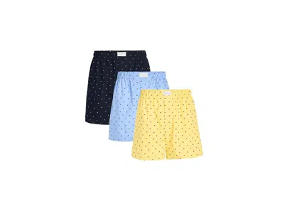 Tommy Hilfiger Woven Boxer 3pk In Multi