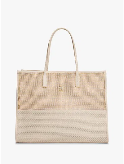 Tommy Hilfiger Woven Tote Bag