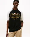 Tommy Hilfiger Logo-embroidered Cotton T-shirt In Multi