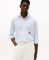 Tommy Hilfiger Apxgp Collection Striped Shirt In Blue