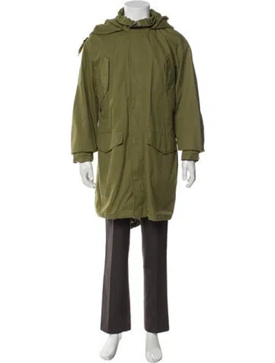 Pre-owned Tommy Hilfiger X Lewis Hamilton Parka In Green
