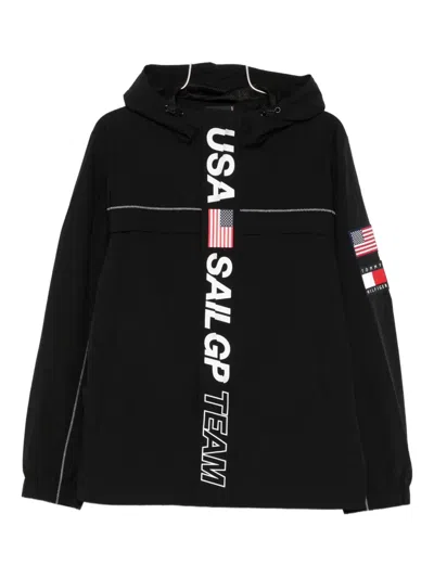 Tommy Hilfiger X Sail Gp Team Usa Jacket In Black