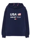 Tommy Hilfiger X Sail Gp Usa Team Hoodie In Blue