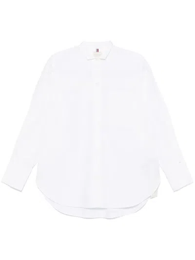 Tommy Hilfiger X Sofia Richie Grainge Boyfriend Shirt In Optic White
