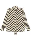 Tommy Hilfiger X Sofia Richie Grainge Breton Blouse In Neutrals