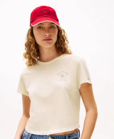 TOMMY HILFIGER X SOFIA RICHIE GRAINGE COTTON LOGO CAP