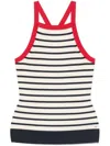 Tommy Hilfiger X Sofia Richie Grainge Sleeveless Knitted Top In Neutrals