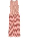 Tommy Hilfiger Sofia For Tommy Sleeveless Stripe Dress In Neutrals