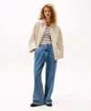 Tommy Hilfiger X Sofia Richie Grainge Women's Button-down Patch-pocket Jacket In Calico