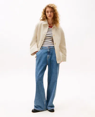 Tommy Hilfiger X Sofia Richie Grainge Women's Button-down Patch-pocket Jacket In Calico