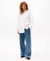 Tommy Hilfiger X Sofia Richie Grainge Boyfriend Shirt In Th Optic White