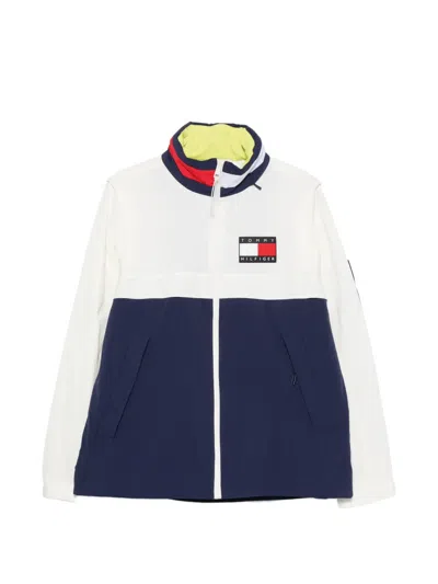 Tommy Hilfiger X U.s. Sail Gp Team Logo-patch Jacket In White
