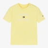 TOMMY HILFIGER YELLOW COTTON BABY T-SHIRT
