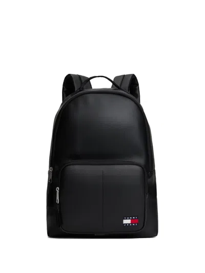 Tommy Hilfiger Zip-fastening Backpack In Black