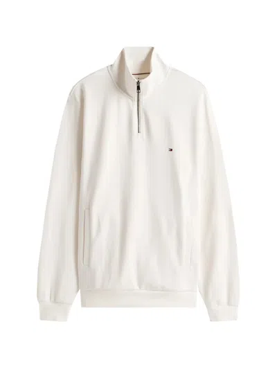 Tommy Hilfiger Zip-fastening Sweatshirt In White