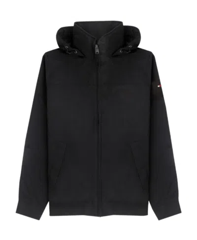 Tommy Hilfiger Zipper Casual Jacket In Black