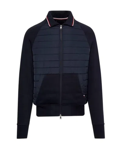 Tommy Hilfiger Zippered Sweatshirt In Black