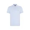 Tommy Hilfiger 1985 Regular Polo Man Polo Shirt Sky Blue Size S Cotton, Elastane