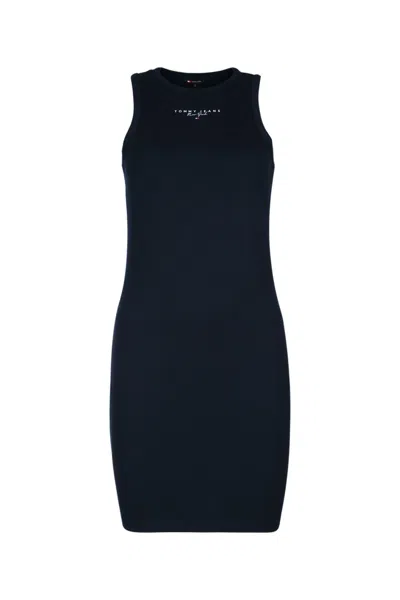 Tommy Jeans Crewneck Sleeveless Dress In Darknightnavy