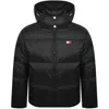 Tommy Jeans Alaska Puffer Jacket Black In Black