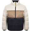 Tommy Jeans Alaska Puffer Jacket White In Multi