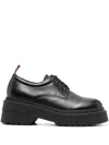 Tommy Jeans Ava Leather Oxford Shoes In Black