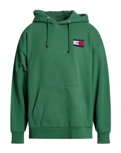 Tommy Jeans Awake Ny Man Sweatshirt Green Size L Cotton