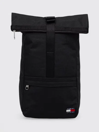 Tommy Jeans Backpack Men  In Black