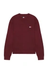 Tommy Jeans Badge Sweater In Red