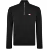 Tommy Jeans Badge Sweatshirt Black In Black