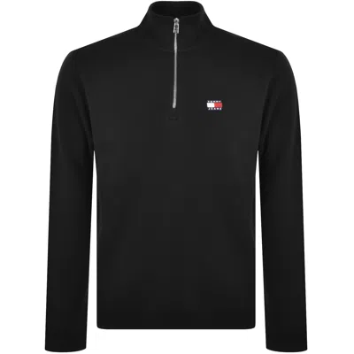 Tommy Jeans Badge Sweatshirt Black