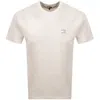 Tommy Jeans Badge T Shirt Beige In Neutral