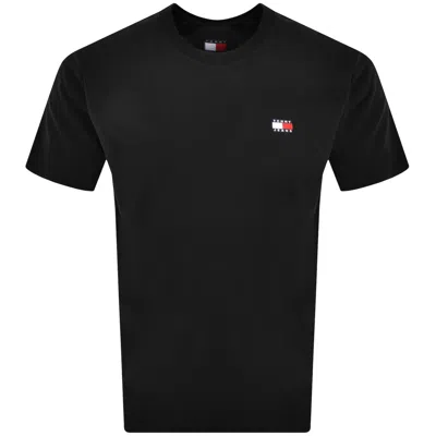 Tommy Jeans Badge T Shirt Black