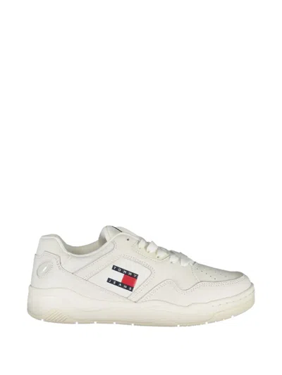 Tommy Jeans Basket Sneakers In White