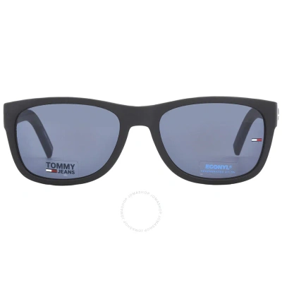 Tommy Jeans Blue Rectangular Unisex Sunglasses Tj 0025/s 00vk/ku 54