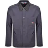 Tommy Jeans Canvas Cord Overshirt Black In Purple