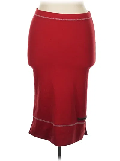 Pre-owned Tommy Jeans Casual Skirt In Red