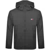 Tommy Jeans Chicago Fleece Lined Jacket Black In Black