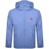 Tommy Jeans Chicago Fleece Lined Jacket Blue In Blue