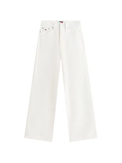 Tommy Jeans Claire Wide-leg Jeans In White