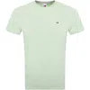 TOMMY JEANS TOMMY JEANS CLASSIC SLIM FIT T SHIRT GREEN