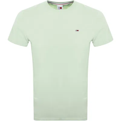 Tommy Jeans Classic Slim Fit T Shirt Green