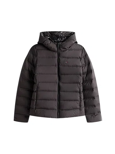 Tommy Jeans Coats Black In Brown
