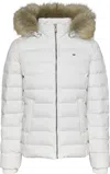 Tommy Jeans Coats White In Bianco Chiari E Naturali