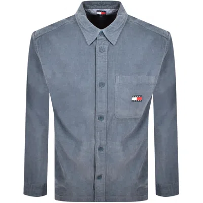 Tommy Jeans Corduroy Overshirt Blue Moment